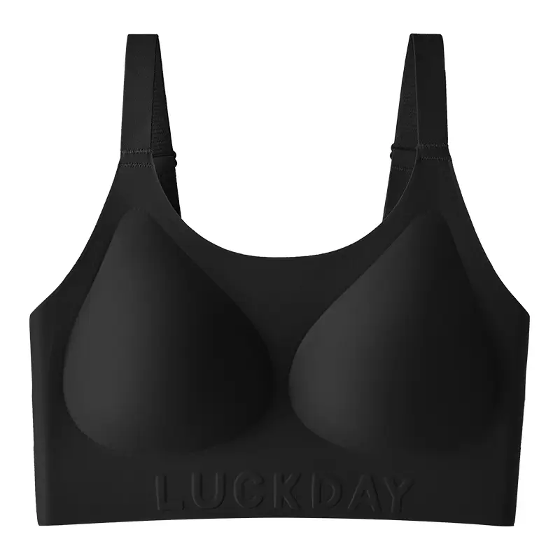 【Xing m Same Style】Foundation-Like Liquid Foundation with Seamless Underwear for Women, Thin Style, Small Chest Enhancement, Invisible Bra for Summer