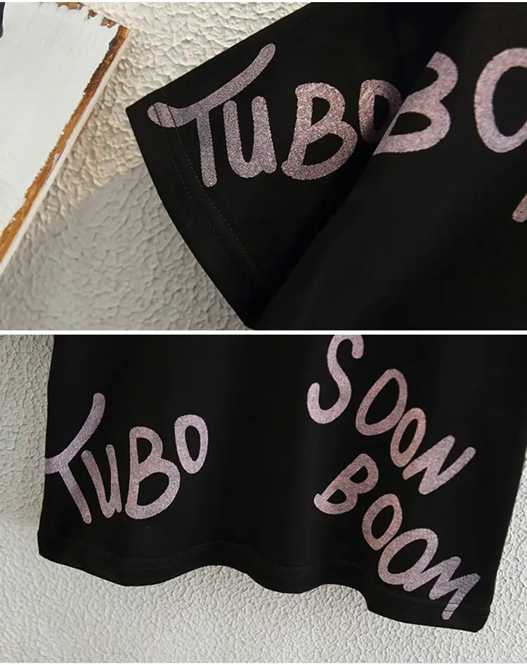 8108 Boys T-Shirt Black Korean Style 2026 — feature 12