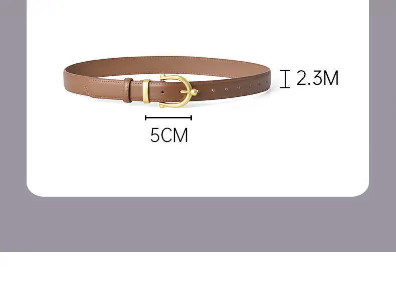 Gold Plated Women's Belt for Casual Wear — feature 3