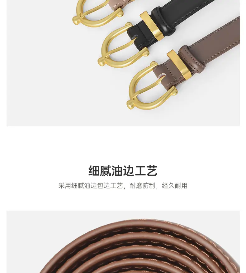 Gold Plated Women's Belt for Casual Wear — feature 7