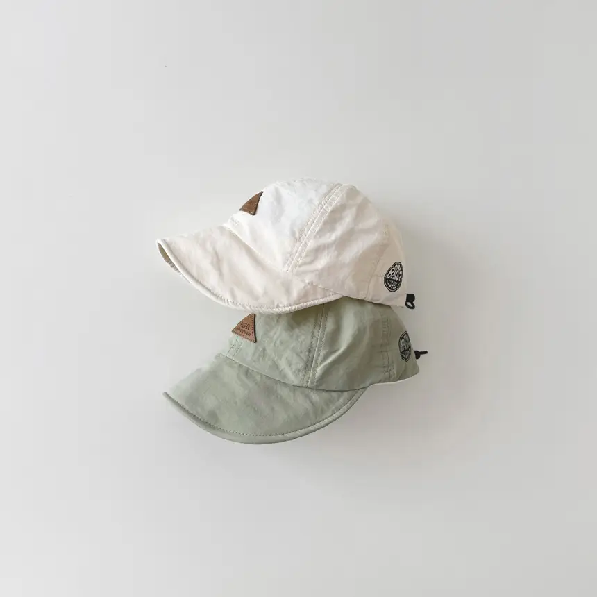 Yipan Baby Cap Sunshade Baseball Cap Beige - Image 6