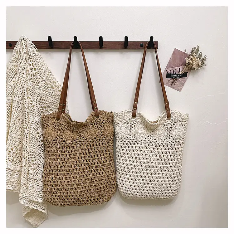 Women Straw Bag Large Capacity Woven Beige 2025 — feature 14