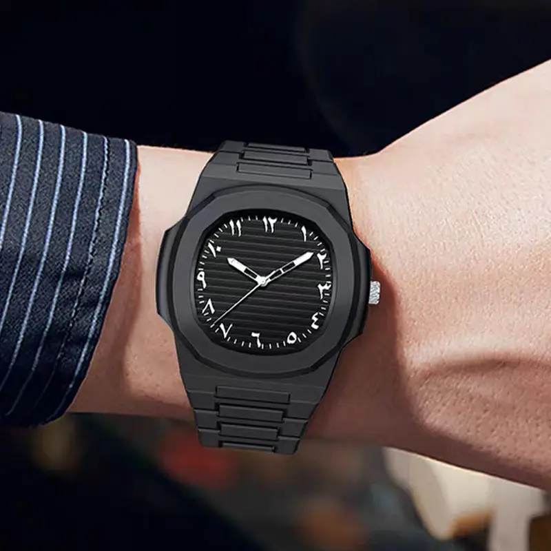 White Quartz Watch for Men Women Student Fashion - Image 6