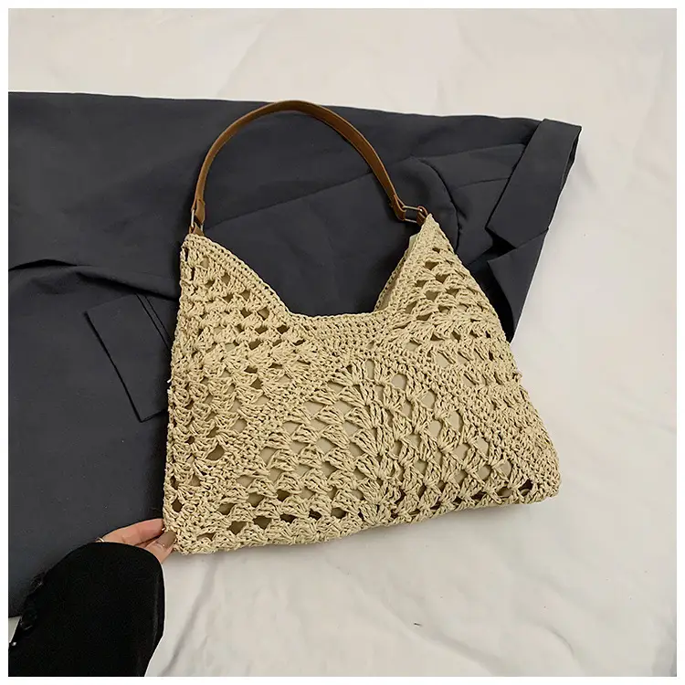 2025 Summer French Woven Straw Bag Large Capacity — feature 10