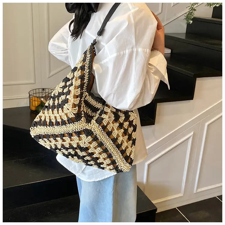 2025 Summer French Woven Straw Bag Large Capacity — feature 19