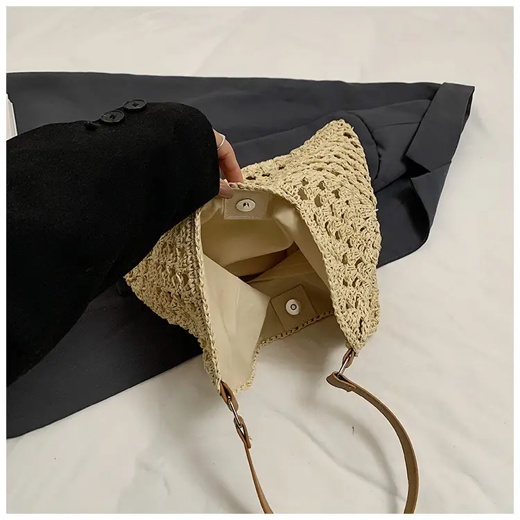 2025 Summer French Woven Straw Bag Large Capacity — feature 8