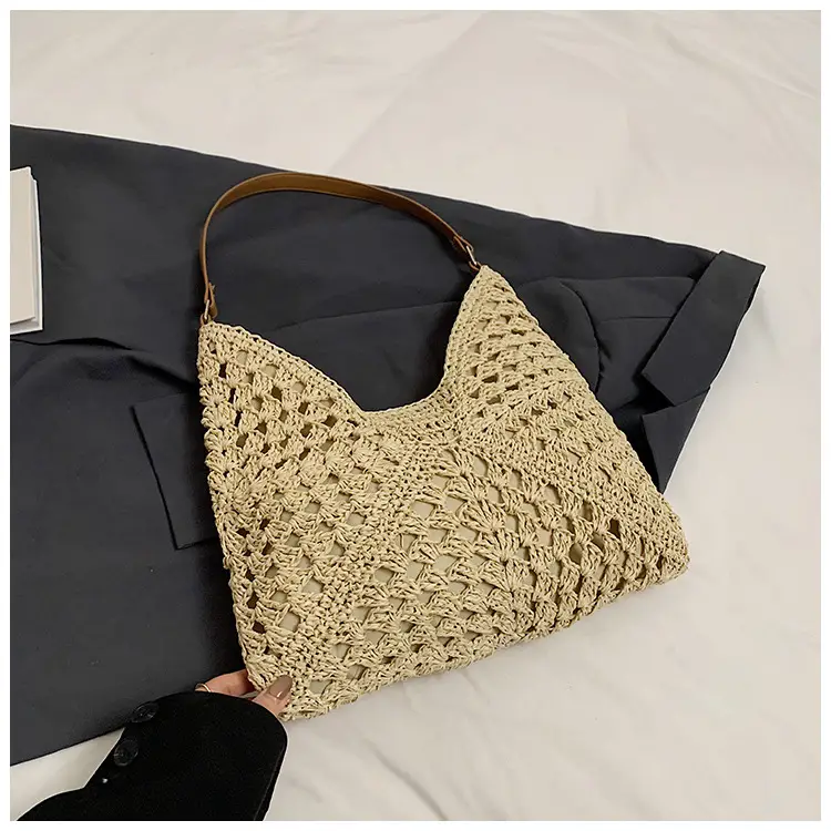 2025 Summer French Woven Straw Bag Large Capacity — feature 9