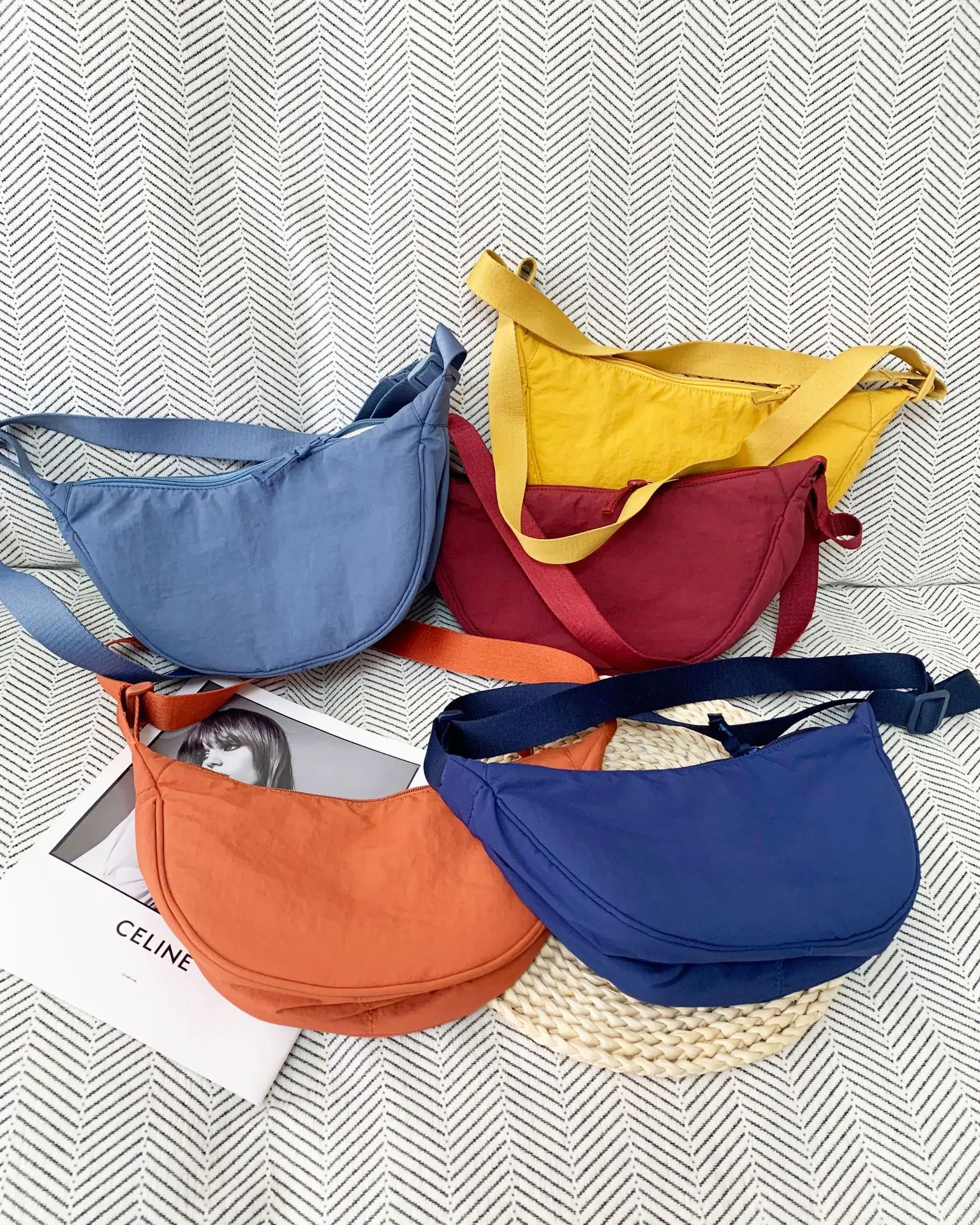 2025 Blue Nylon Crossbody Bag for Women — feature 1