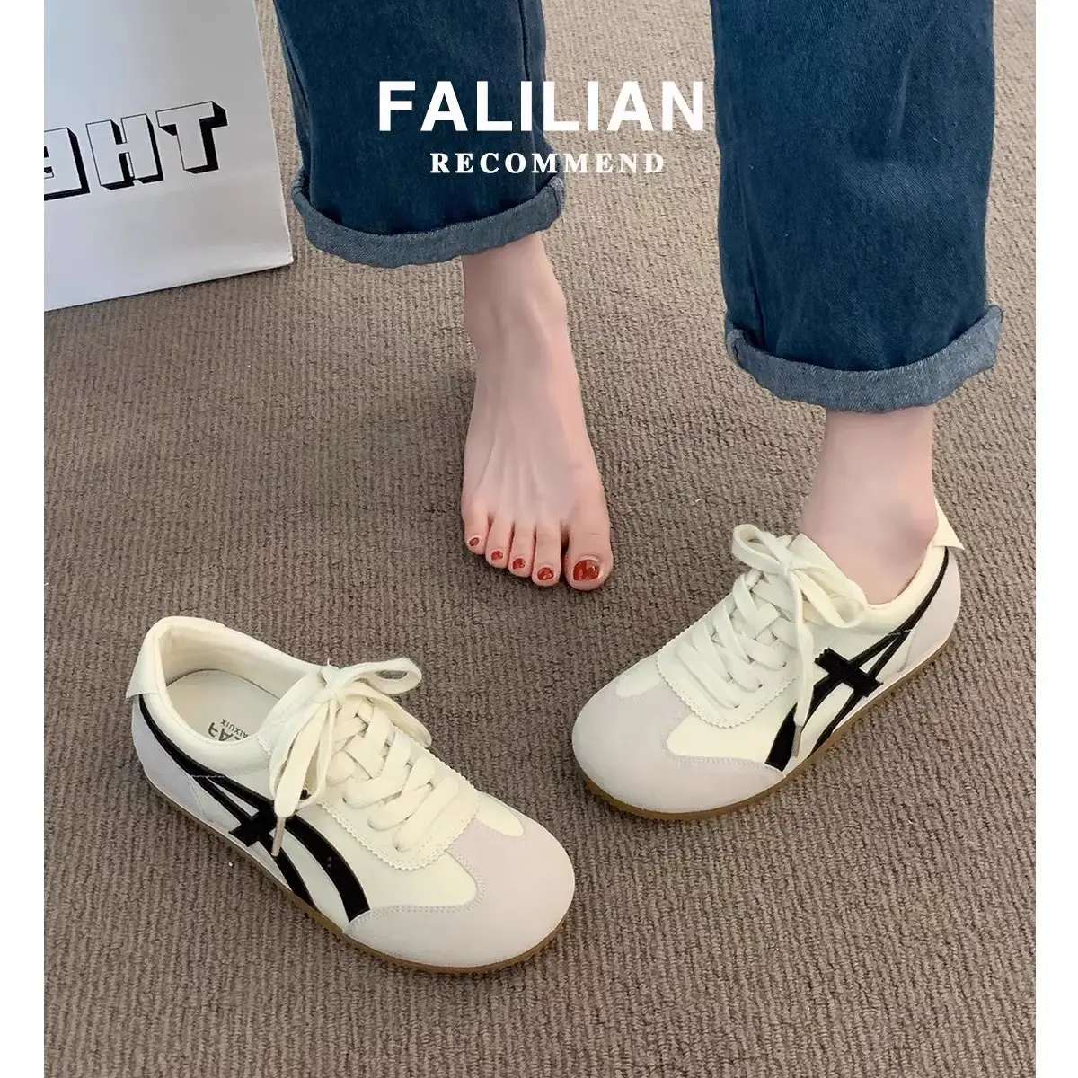 Women Retro Training Shoes White 2025 — feature 18