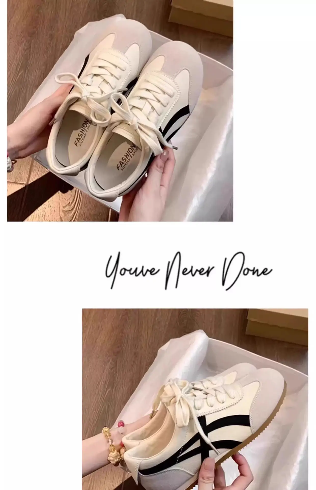 Women Retro Training Shoes White 2025 — feature 5