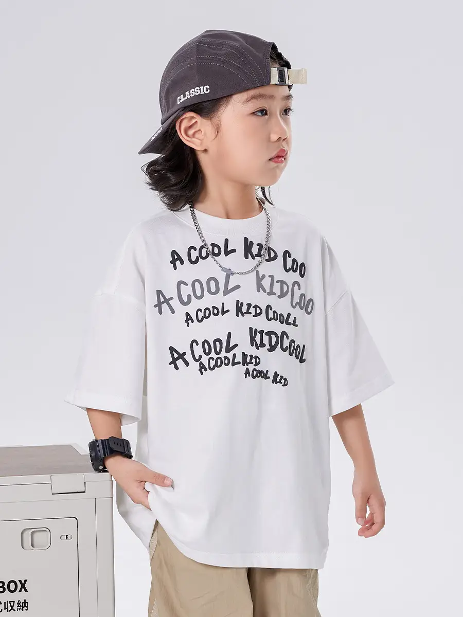 Boys Cotton T-Shirt Cool Kid Cool Cool Kids - Image 7