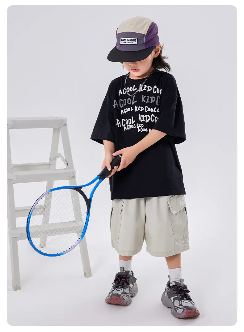Boys Cotton T-Shirt Cool Kid Cool Cool Kids — feature 6