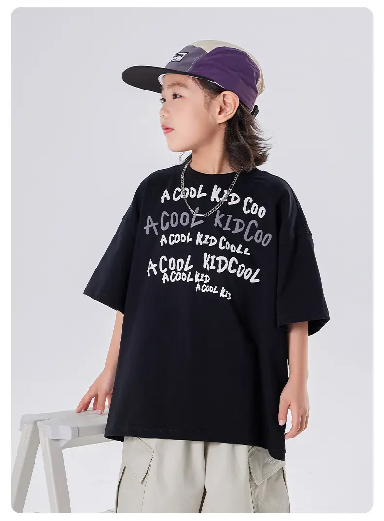 Boys Cotton T-Shirt Cool Kid Cool Cool Kids — feature 7