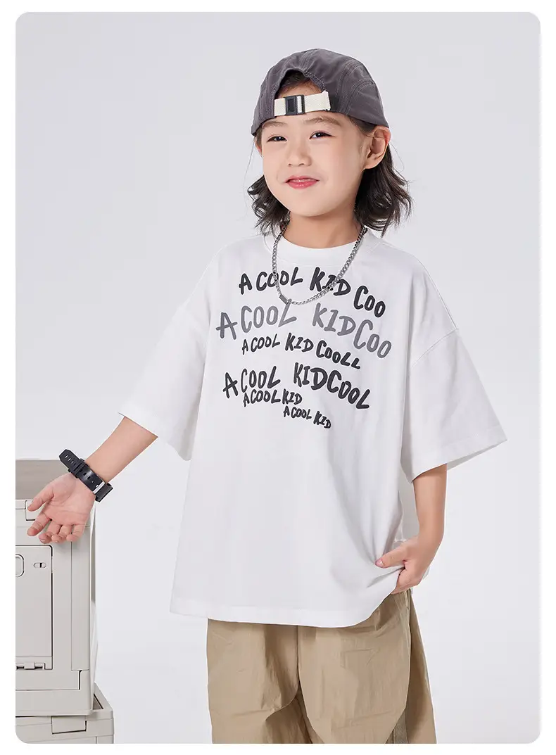 Boys Cotton T-Shirt Cool Kid Cool Cool Kids — feature 9
