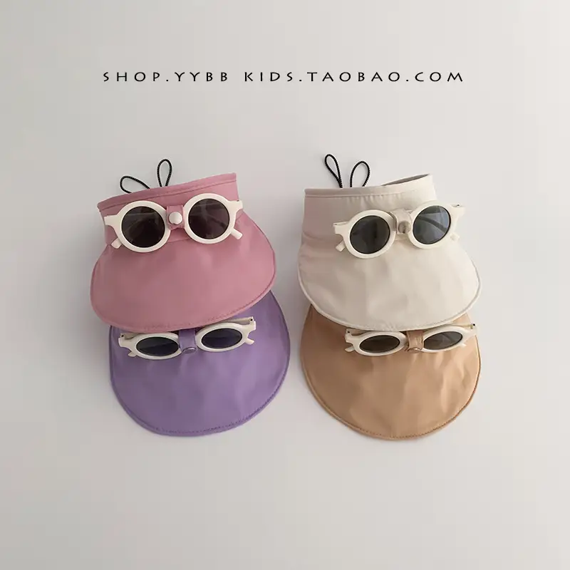 Children's Owl Sunglasses Hat with Duck Tongue Design