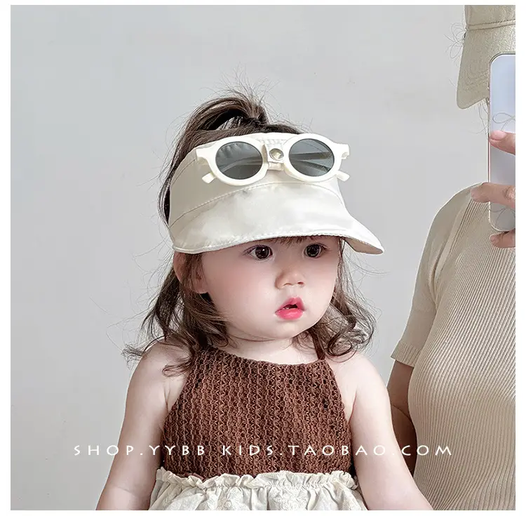 Children's Owl Sunglasses Hat with Duck Tongue Design — feature 1