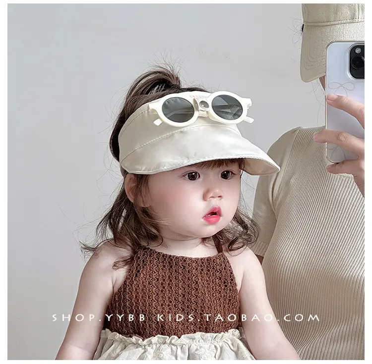 Children's Owl Sunglasses Hat with Duck Tongue Design — feature 5
