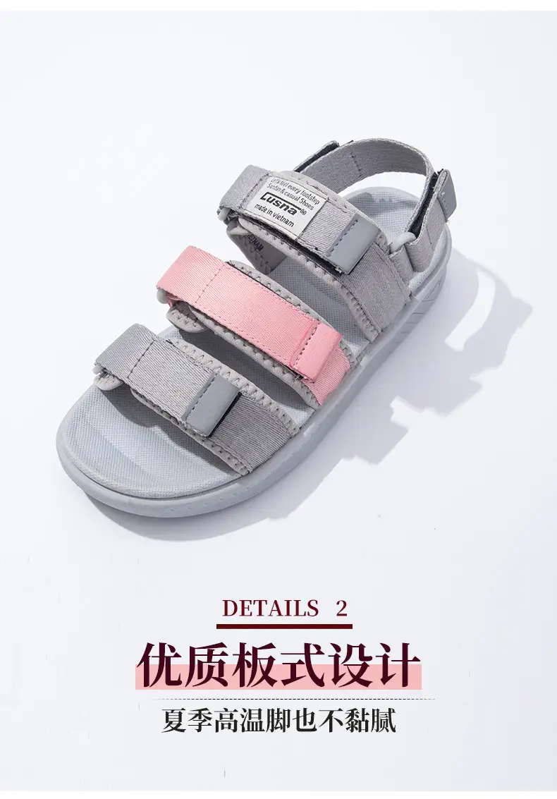 Summer New Korean-style Fashionable Sandals Girls High-end Beach Shoes Sports Open Toe Sandals Breathable for Outer Wear — feature 11