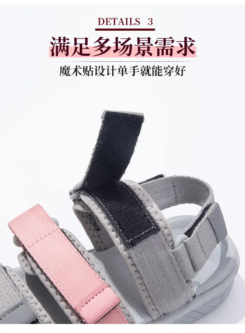 Summer New Korean-style Fashionable Sandals Girls High-end Beach Shoes Sports Open Toe Sandals Breathable for Outer Wear — feature 12