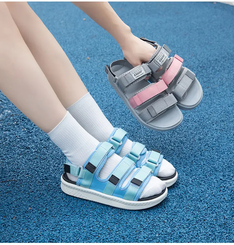 Summer New Korean-style Fashionable Sandals Girls High-end Beach Shoes Sports Open Toe Sandals Breathable for Outer Wear — feature 15