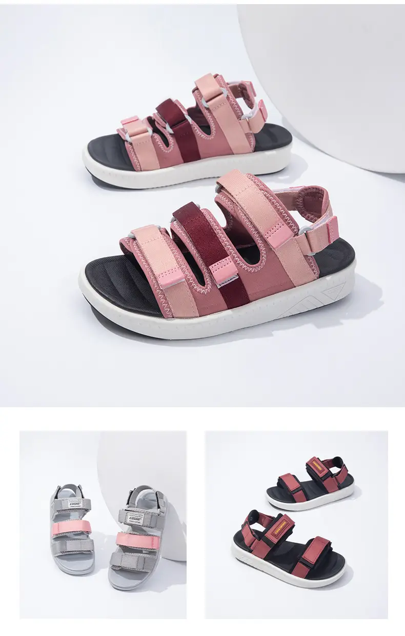 Summer New Korean-style Fashionable Sandals Girls High-end Beach Shoes Sports Open Toe Sandals Breathable for Outer Wear — feature 19