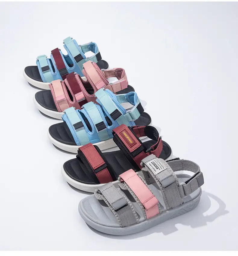 Summer New Korean-style Fashionable Sandals Girls High-end Beach Shoes Sports Open Toe Sandals Breathable for Outer Wear — feature 2