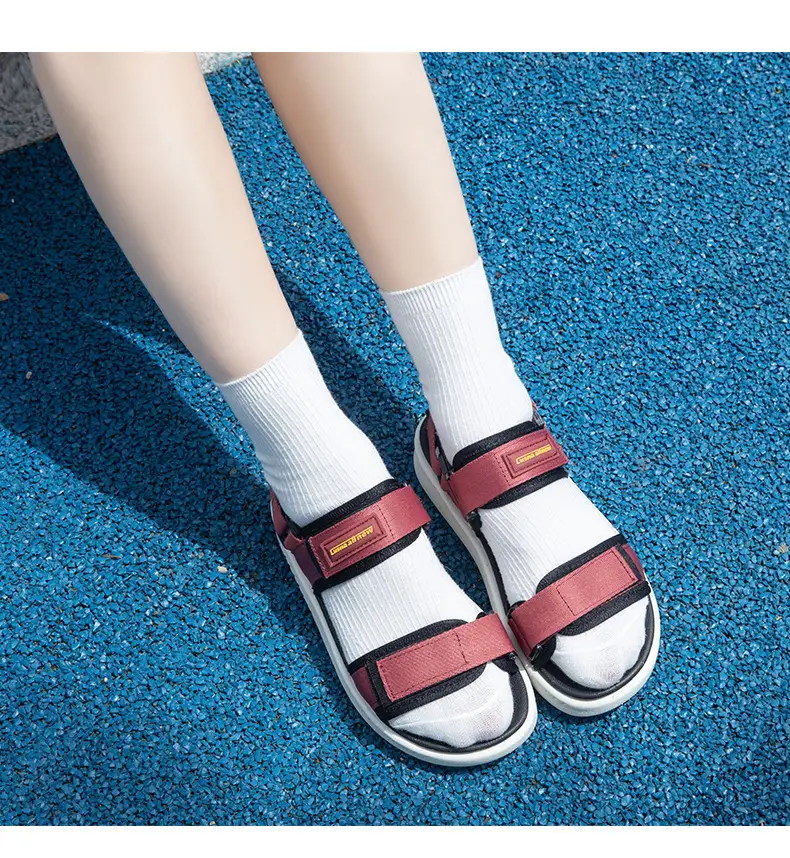 Summer New Korean-style Fashionable Sandals Girls High-end Beach Shoes Sports Open Toe Sandals Breathable for Outer Wear — feature 20