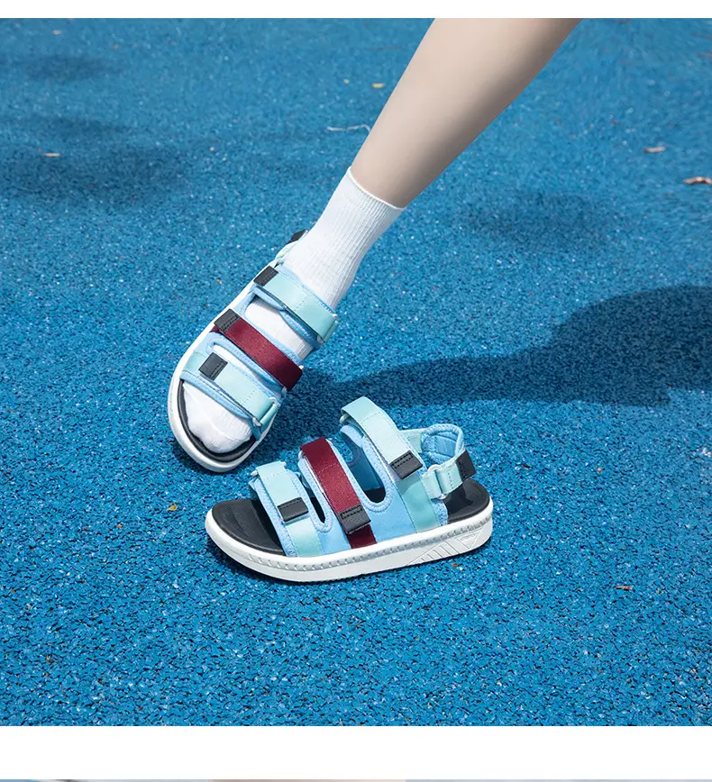 Summer New Korean-style Fashionable Sandals Girls High-end Beach Shoes Sports Open Toe Sandals Breathable for Outer Wear — feature 21