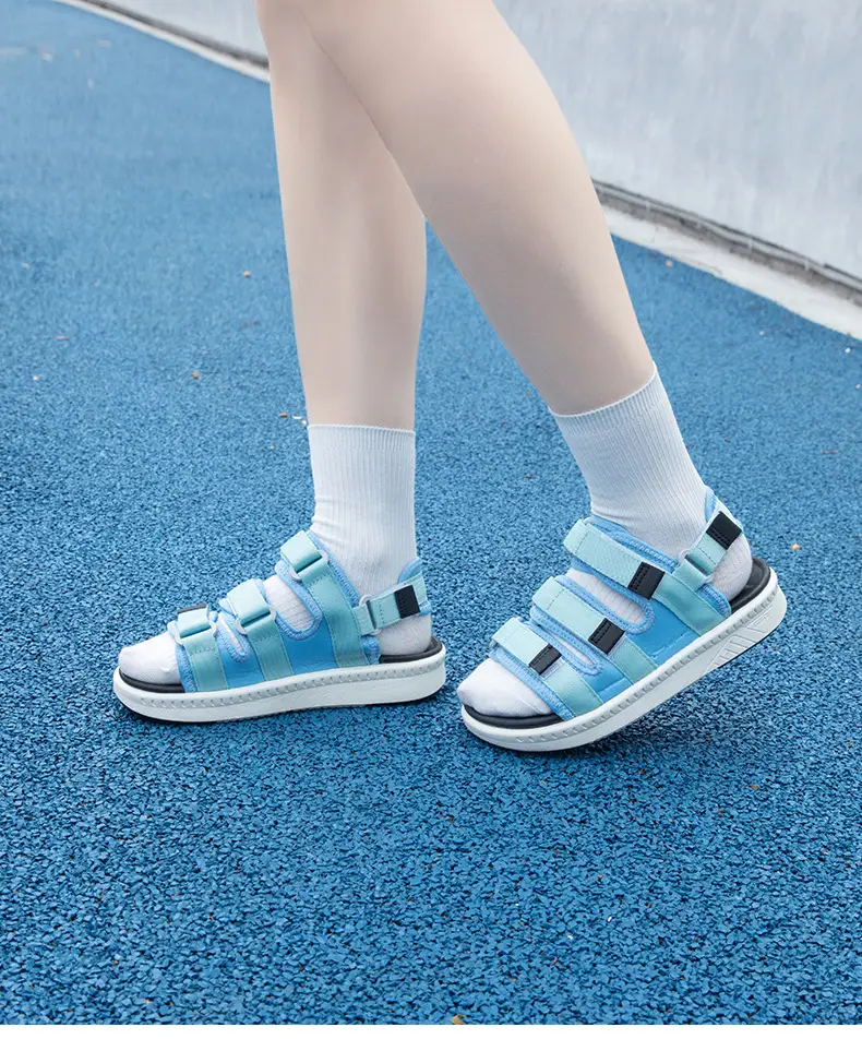 Summer New Korean-style Fashionable Sandals Girls High-end Beach Shoes Sports Open Toe Sandals Breathable for Outer Wear — feature 22