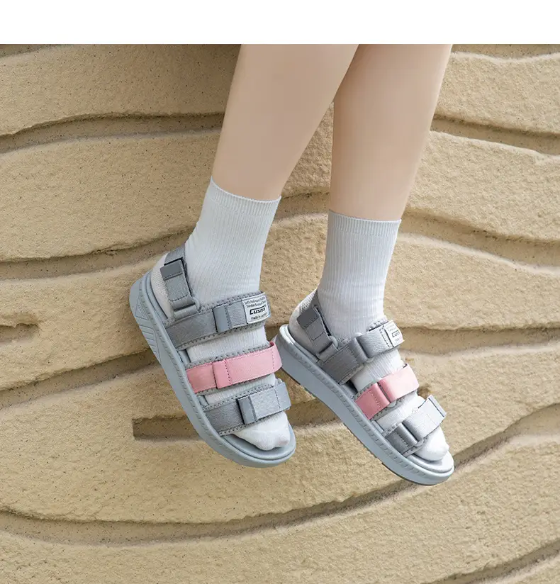 Summer New Korean-style Fashionable Sandals Girls High-end Beach Shoes Sports Open Toe Sandals Breathable for Outer Wear — feature 23