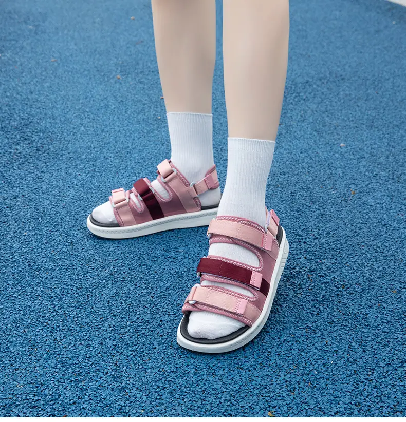 Summer New Korean-style Fashionable Sandals Girls High-end Beach Shoes Sports Open Toe Sandals Breathable for Outer Wear — feature 4