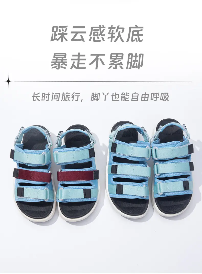 Summer New Korean-style Fashionable Sandals Girls High-end Beach Shoes Sports Open Toe Sandals Breathable for Outer Wear — feature 7