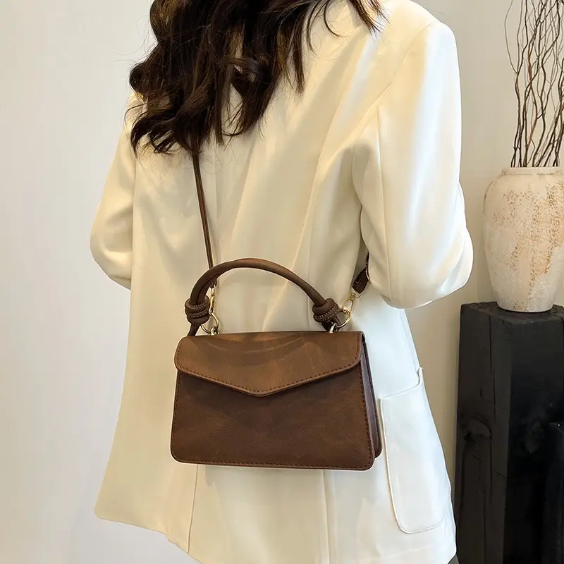 Vintage Frosted Women's Square Bag 2025 New Style - Image 8