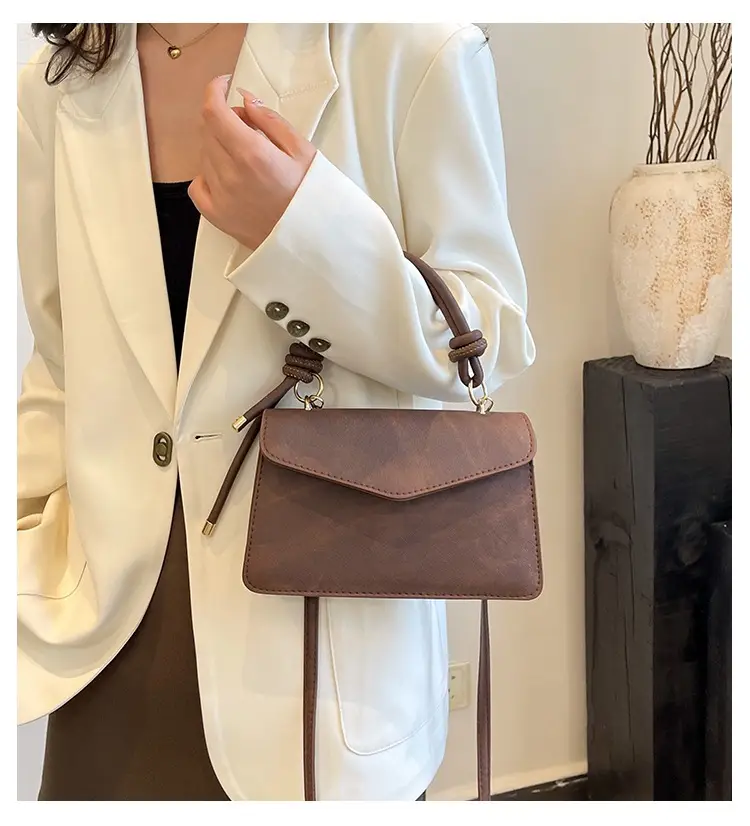 Vintage Frosted Women's Square Bag 2025 New Style — feature 1