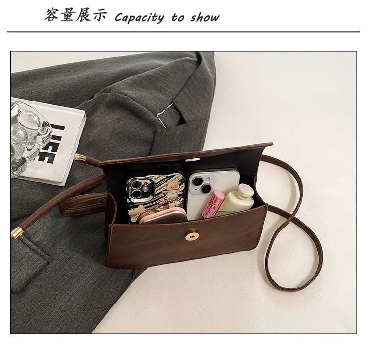 Vintage Frosted Women's Square Bag 2025 New Style — feature 10