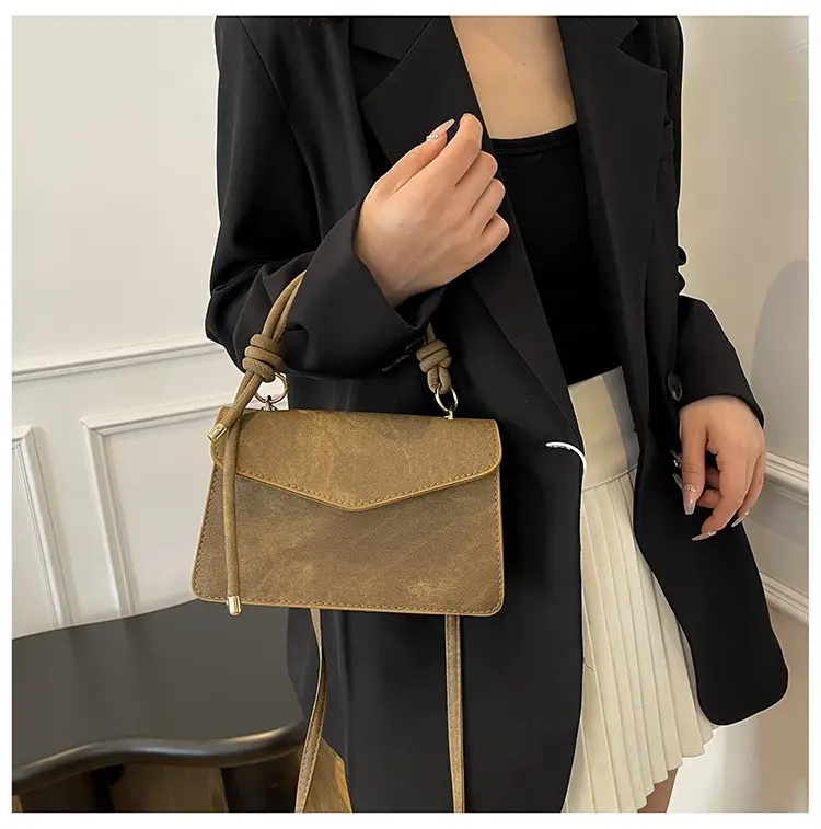 Vintage Frosted Women's Square Bag 2025 New Style — feature 14