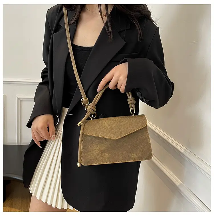 Vintage Frosted Women's Square Bag 2025 New Style — feature 15