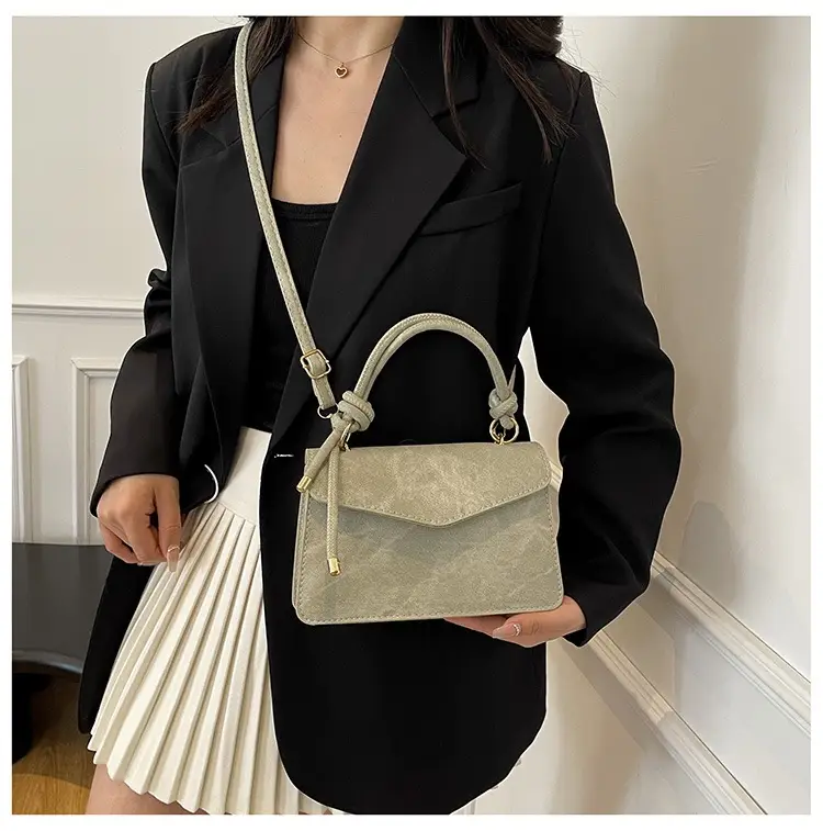 Vintage Frosted Women's Square Bag 2025 New Style — feature 18