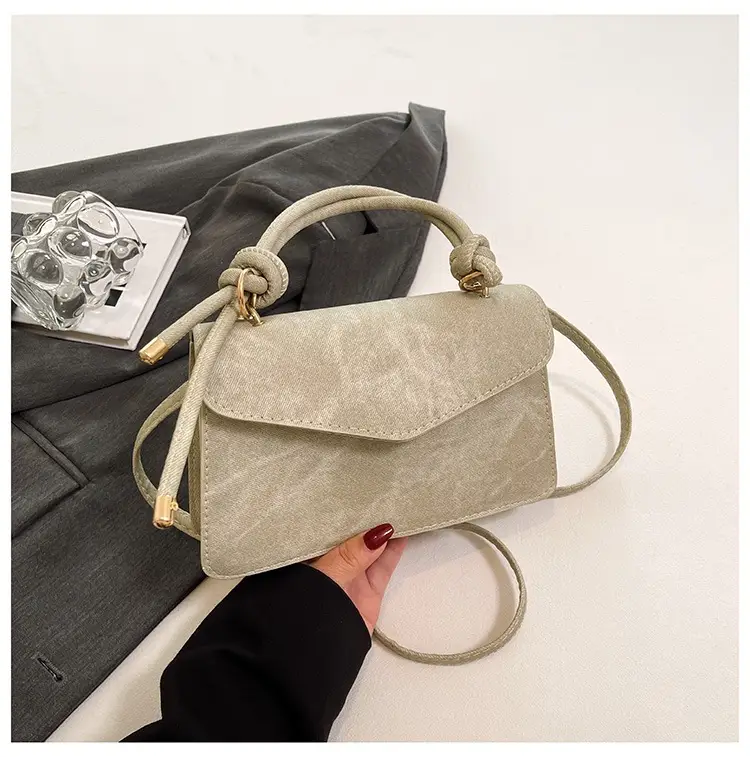 Vintage Frosted Women's Square Bag 2025 New Style — feature 32