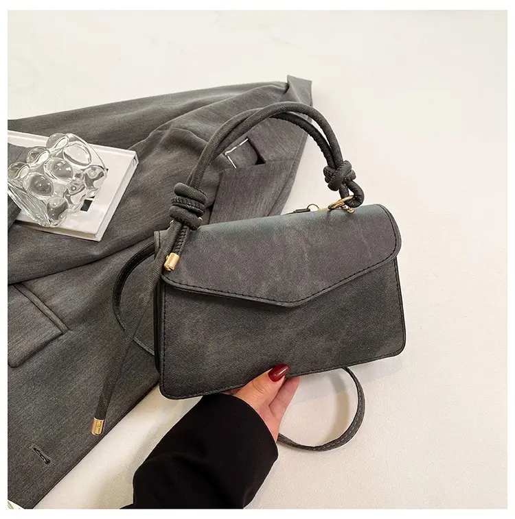 Vintage Frosted Women's Square Bag 2025 New Style — feature 33