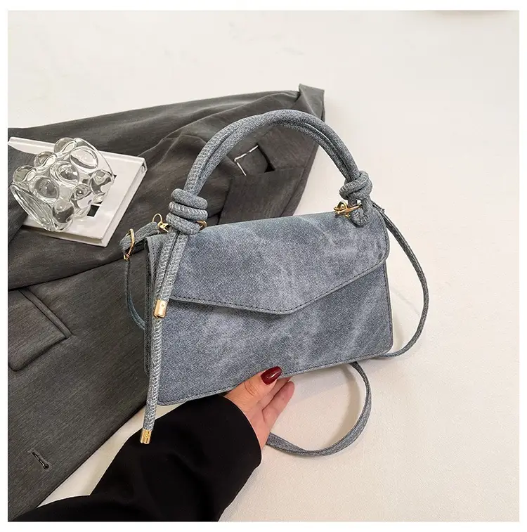 Vintage Frosted Women's Square Bag 2025 New Style - Image 5