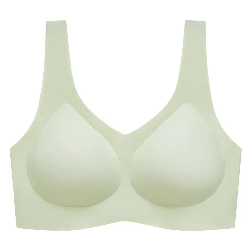 Seamless Bra for Women, Fully Fixed Bra Cups, Small Chest Push-Up, Wireless, Sports, Beautiful Back, Makes Large Breasts Appear Smaller
