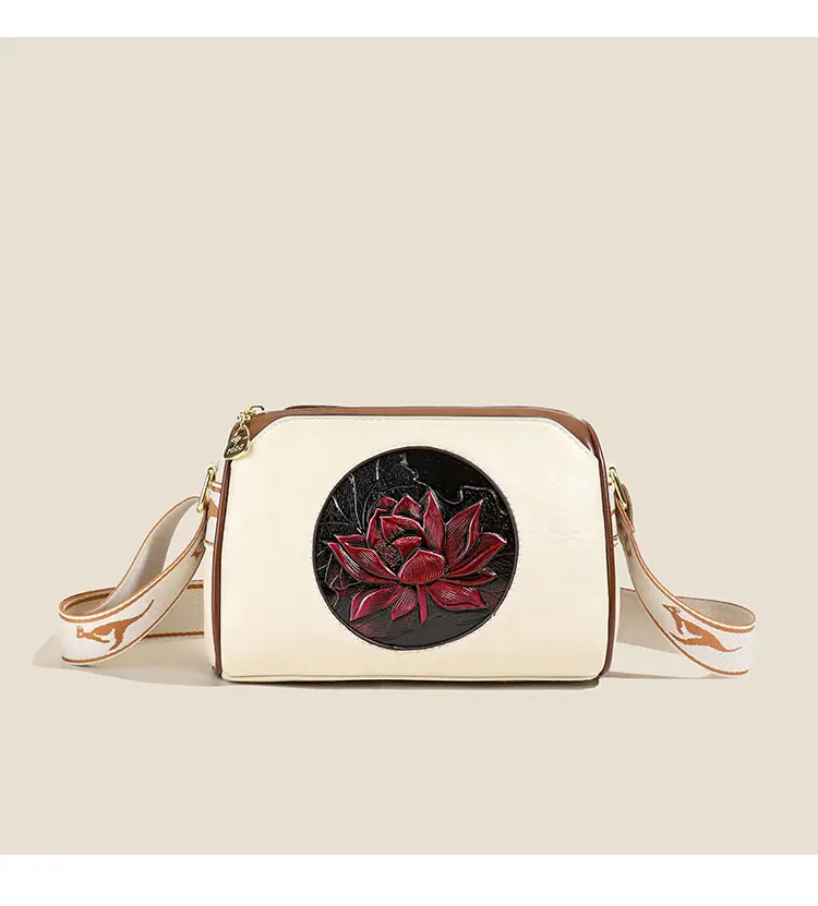 French Retro Embroidered Shoulder Bag for Women — feature 13