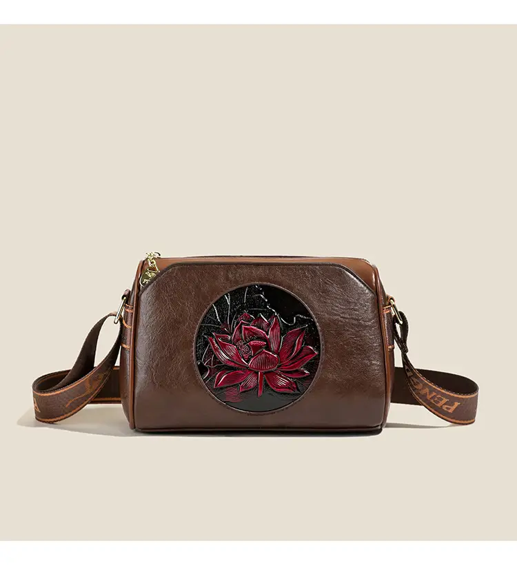 French Retro Embroidered Shoulder Bag for Women — feature 14