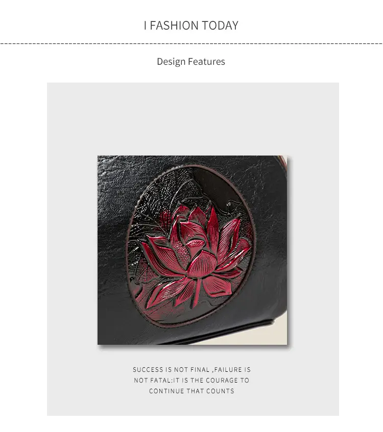 French Retro Embroidered Shoulder Bag for Women — feature 2