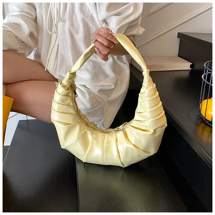 Silver Pleated Shoulder Bag for Women 2025 — feature 23