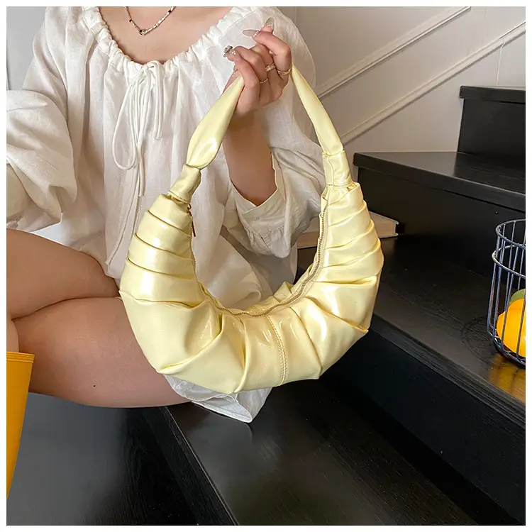 Silver Pleated Shoulder Bag for Women 2025 — feature 26