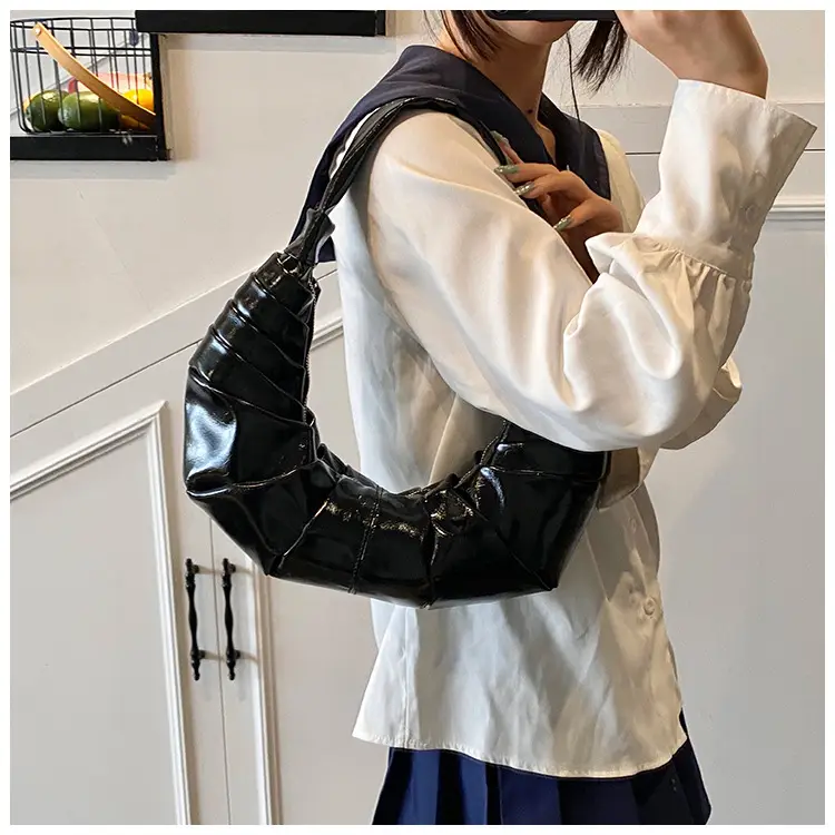 Silver Pleated Shoulder Bag for Women 2025 — feature 36