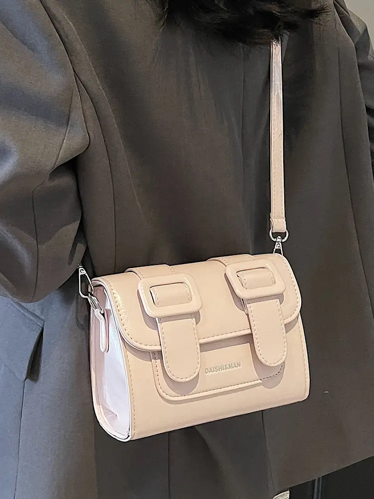 Women's 2025 Cambridge Crossbody Bag Cream Leather - Image 12