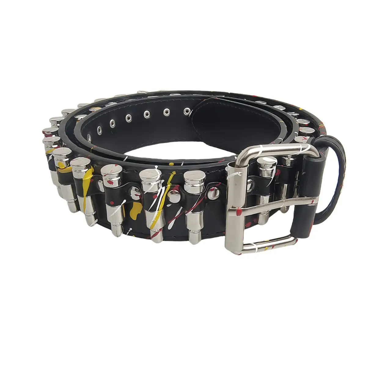 2025 American Fashion Bullet Belt with Color Print & Personalized Design - Image 3